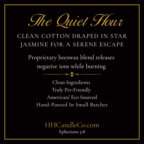 The Quiet Hour - 8.5 oz Beeswax Blend Luxury Candle